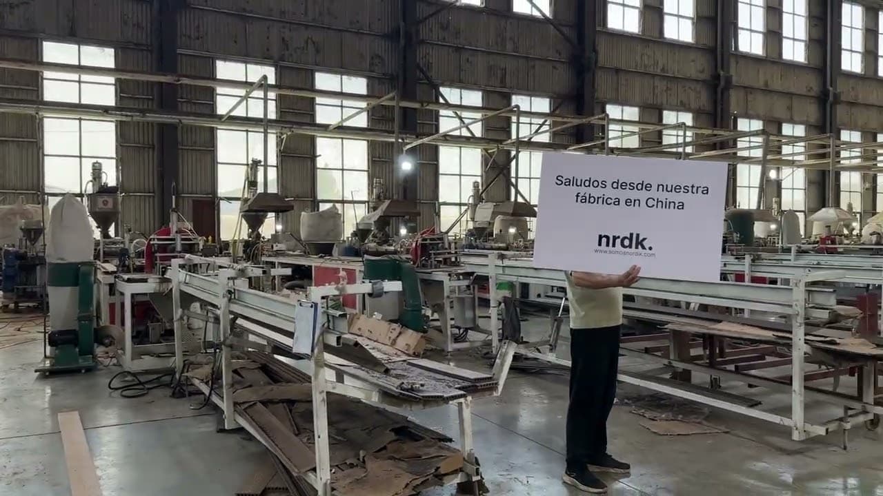 Desde nuestra fábrica en China, el origen de los revestimientos WPC Nordik.