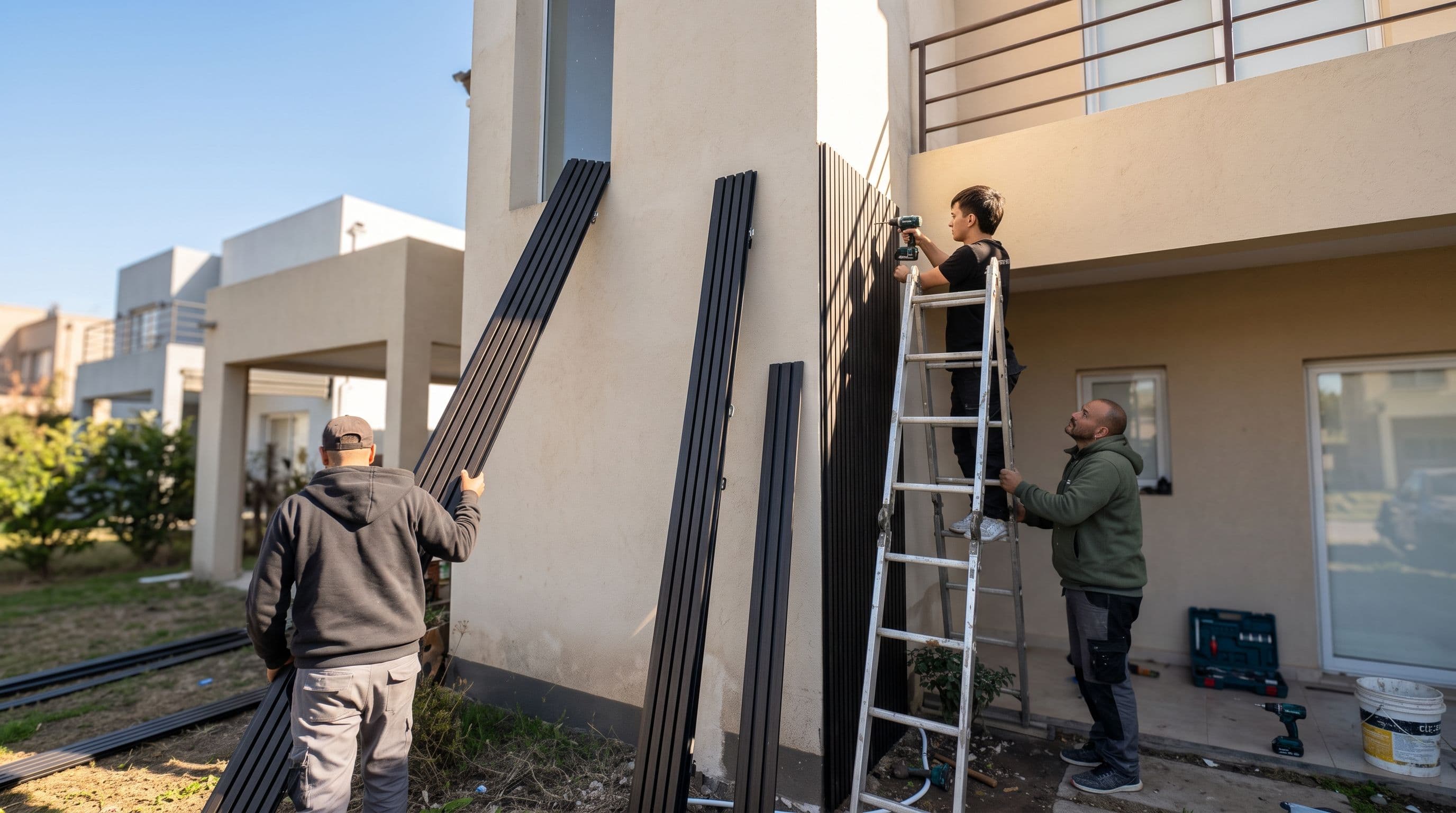 Wall Panels en Zona Norte para renovar fachadas