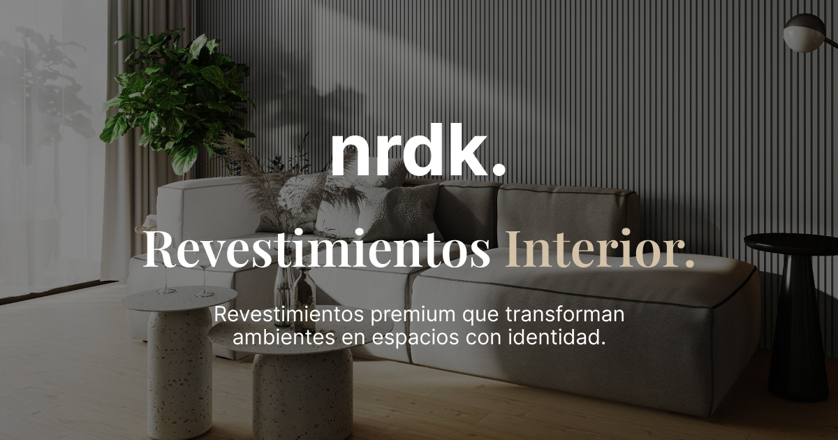 Wall Panel WPC Interior | Revestimientos Premium para Paredes | Nordik